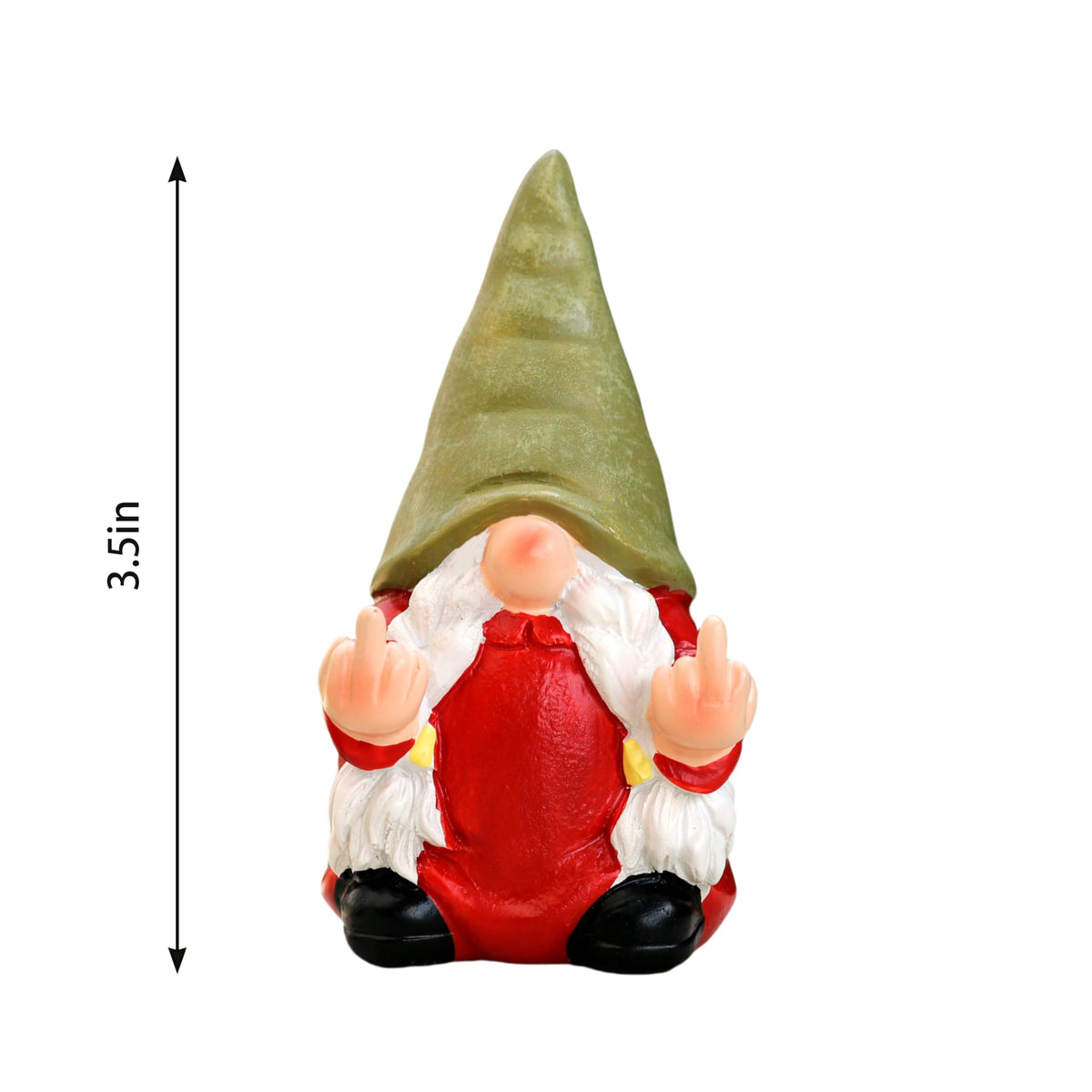 Generic naughty-gnome-smiling-3-5in creates playful outdoor charm.