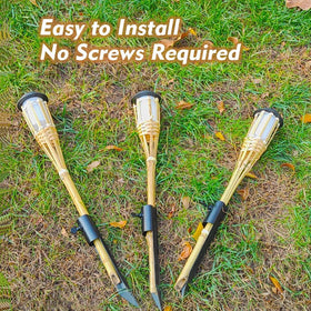 Generic lawn stake set helps create decorative lighting lines along paths and patios.
