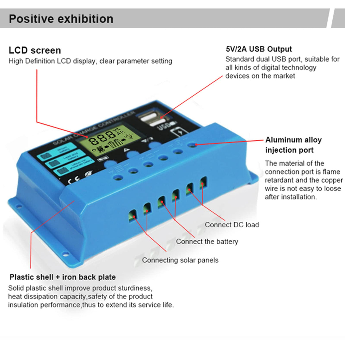 Generic Peidesi PWM 30A compact size fits RV and tiny home setups.