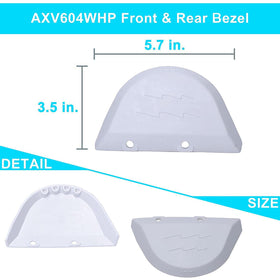 Easy installation with direct replacement parts included in the kit.