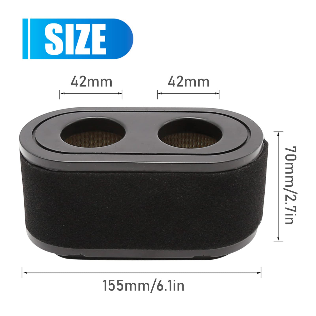 Generic 127-9288 pre-cleaner shields the engine by trapping larger debris