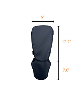 Generic Protective Shin Guard Brush Gaiter Lite adjustable bands keep gaiters up during work.