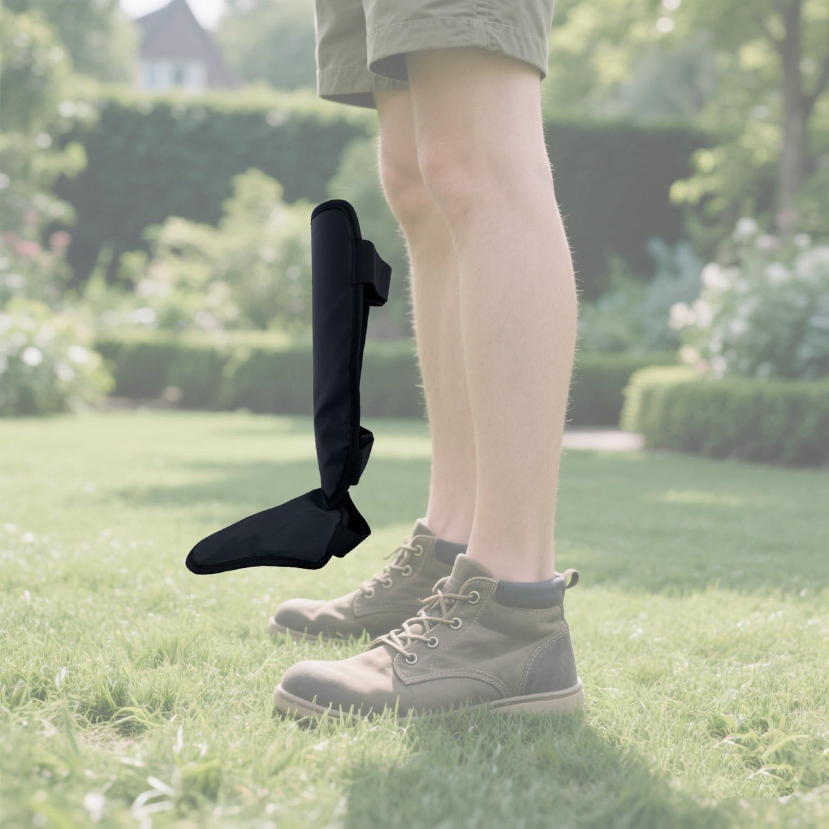 Generic Protective Shin Guard Brush Gaiter Lite waterproof surface helps wipe off mud.