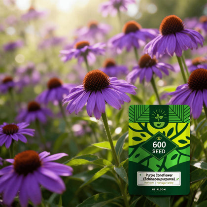 Generic Purple Coneflower Seeds ready for autumn sowing and native perennial color