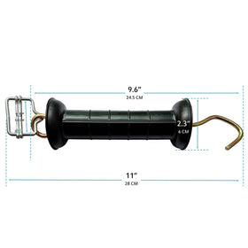 Generic Q'mark 2-pack gate handle with 10-inch grip for comfortable use