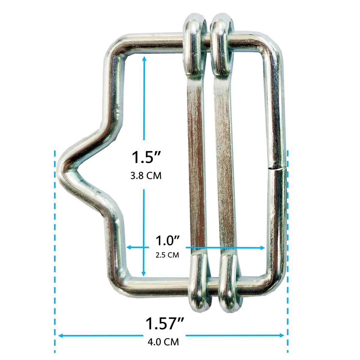 Generic Q'mark 2-pack galvanized spring component for durability