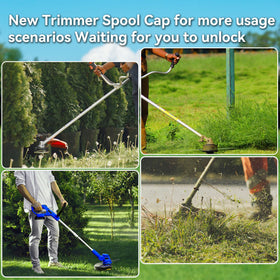 Generic RC-100-P spool cap cover compatibility with multiple weed eater models.
