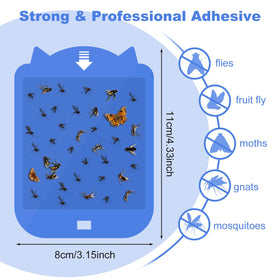 Generic safe adhesive cards are odor-free, child-friendly and pet-safe.