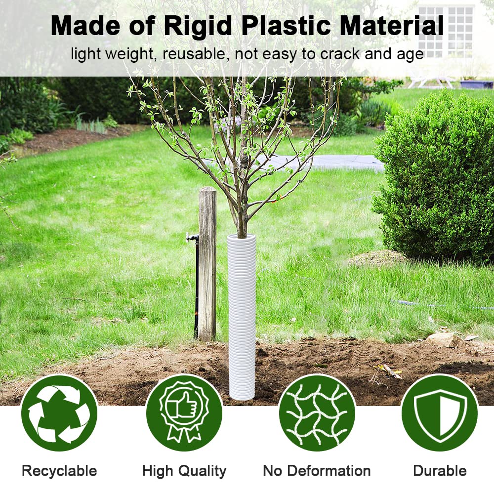 Generic sapling protectors ease of install guards young trees