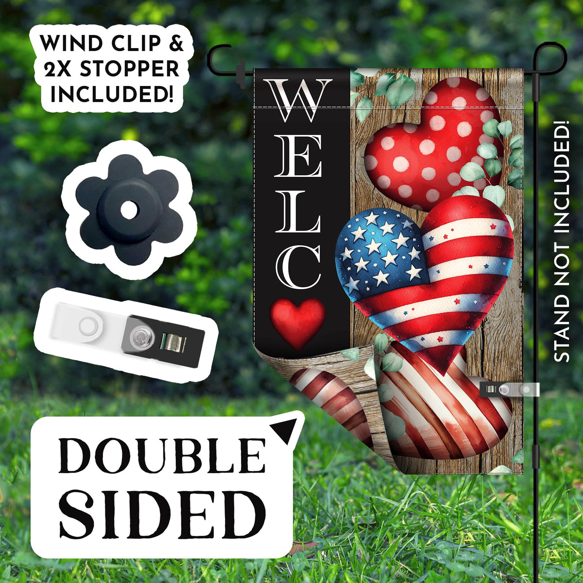 Generic Seasonal Flags reinforced stitching ensures lasting performance year after year.