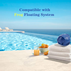 Generic self-regulating water treatment cartridge reduces chlorine usage