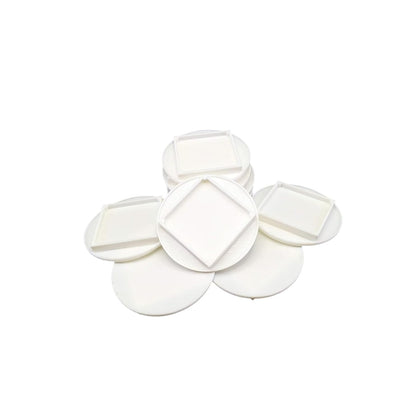 Generic pod caps for Gardyn yPods cover unused spaces and block light.