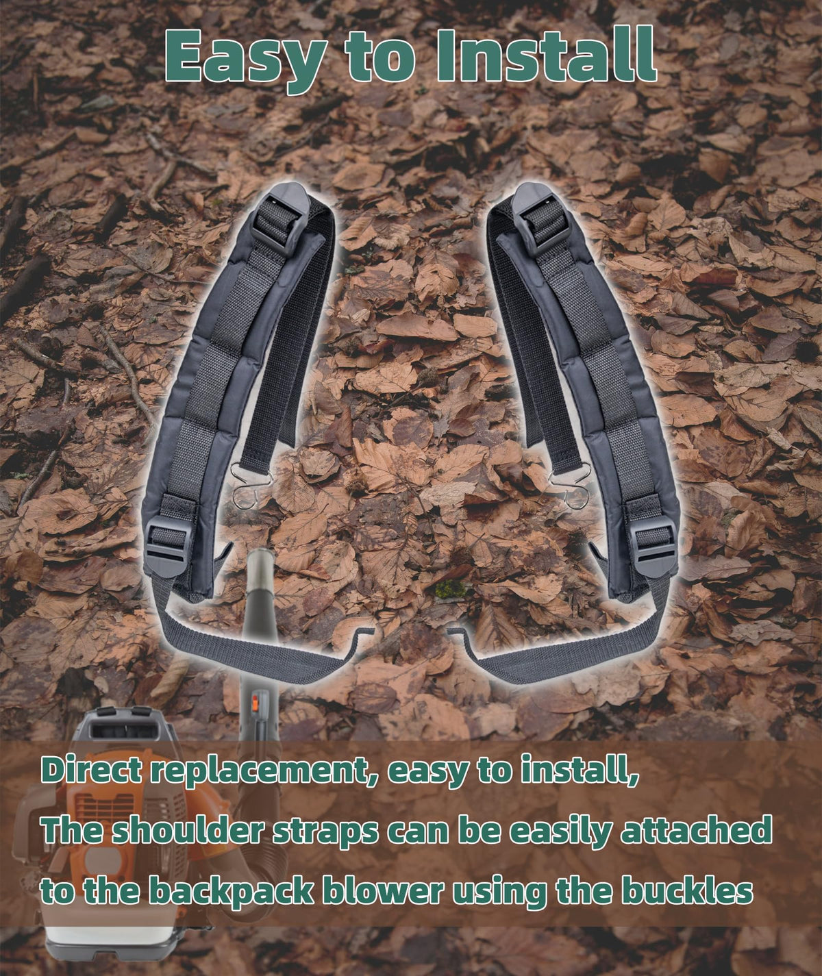 Generic strap-harness in use during field work