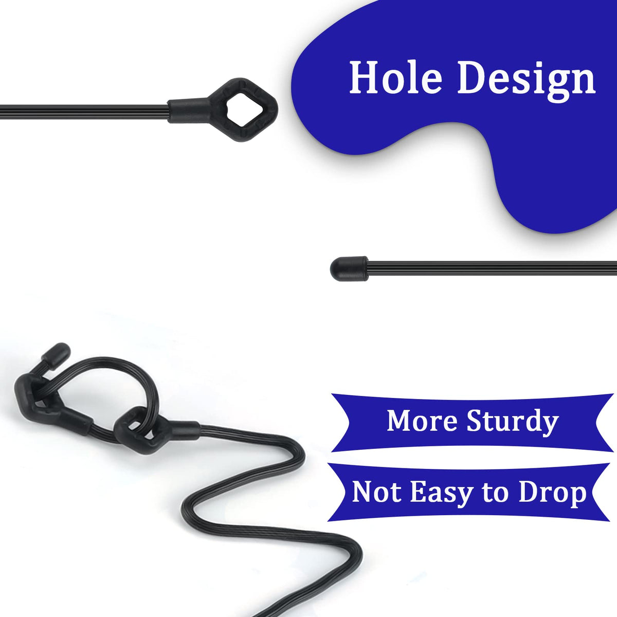 Reusable twist ties by Generic offer flexible, eco-friendly organization