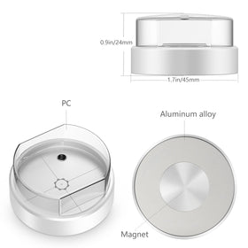 Generic Solar Angle Guide shows durable aluminum plus PC construction with clear top and side shadows.