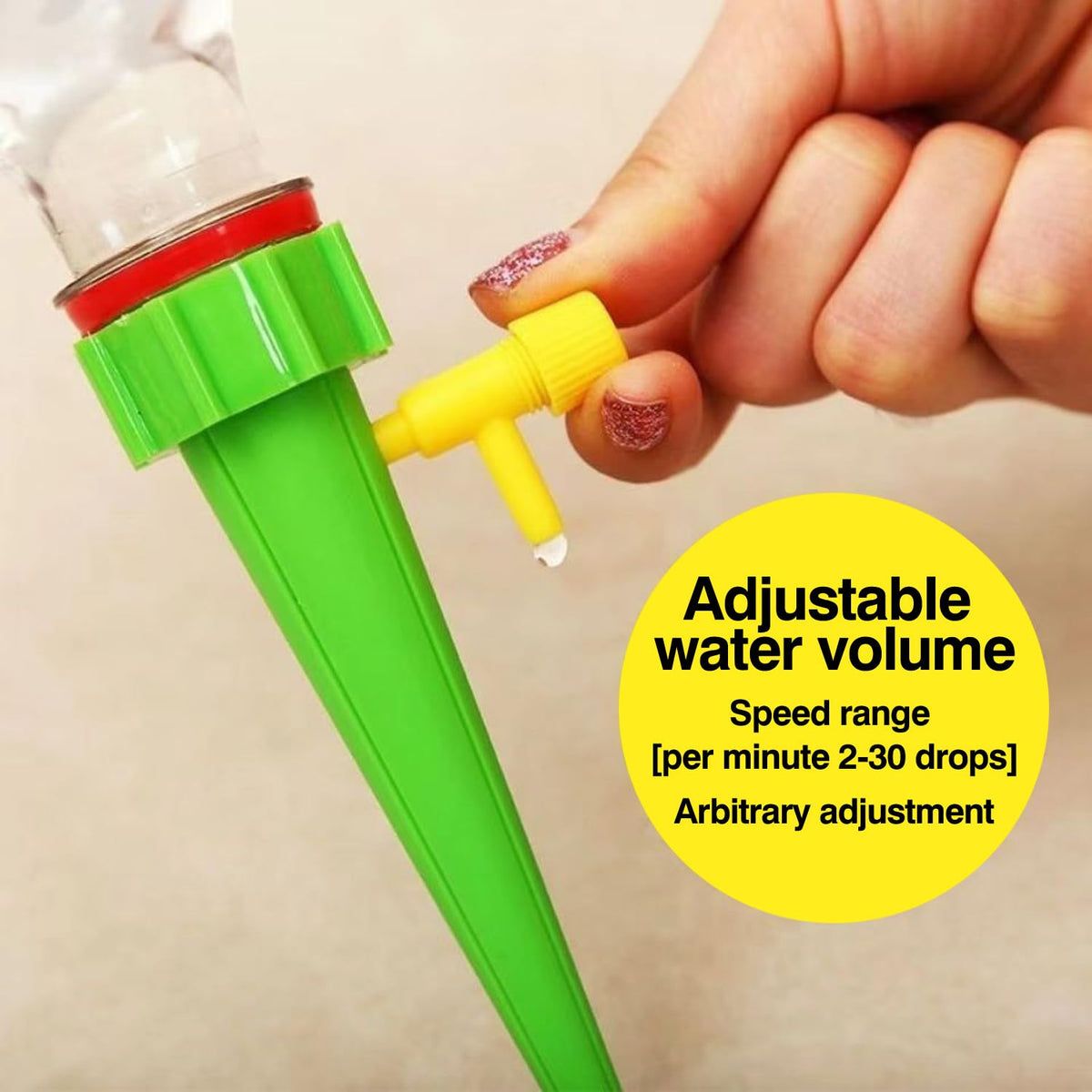 Generic Self-Watering Spikes for potted plants and hanging baskets.