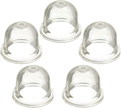 Generic Stihl primer bulb 5-pack, front view, ready for quick maintenance.