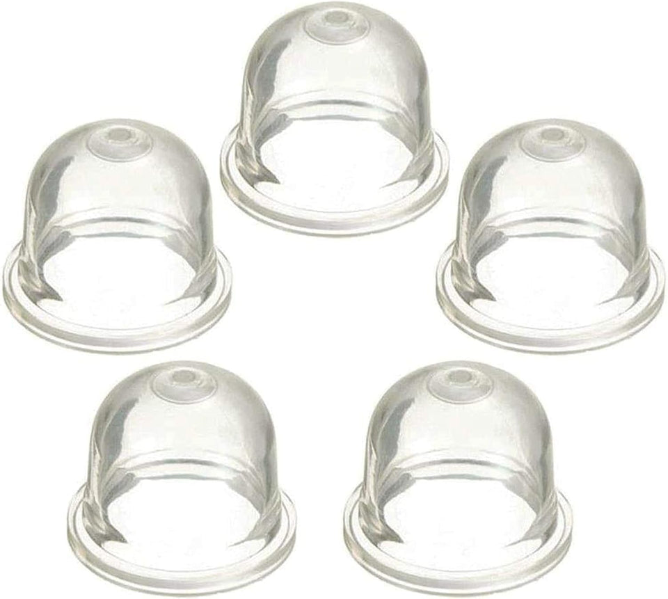 Generic Stihl primer bulb 5-pack, front view, ready for quick maintenance.