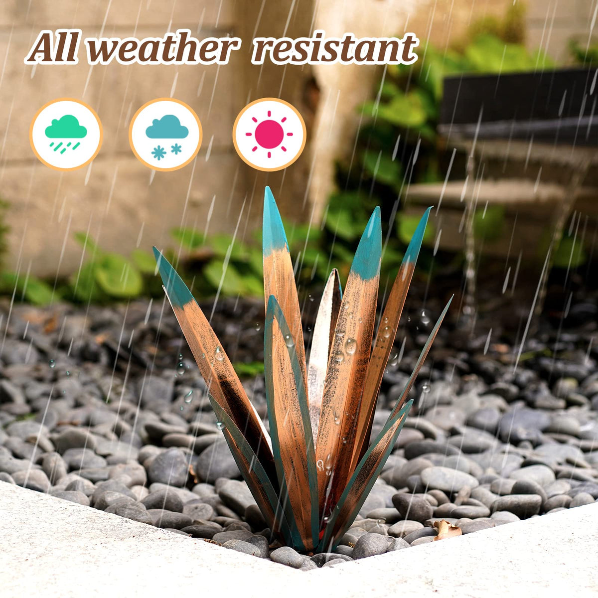 Generic Tequila Rustic Sculpture handmade iron art withstands rain and sun.