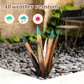 Generic Tequila Rustic Sculpture handmade iron art withstands rain and sun.