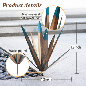 Generic Tequila Rustic Sculpture tequila plant assembly showcases DIY friendly decor.