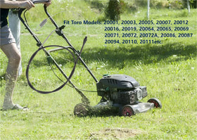 Generic replacement cable with durable materials extends mower lifespan