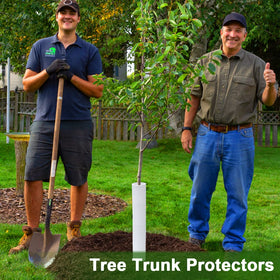 Generic tree guard kit included five pieces for multiple saplings
