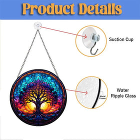 Generic Tree of Life suncatcher arrives securely packaged for delivery
