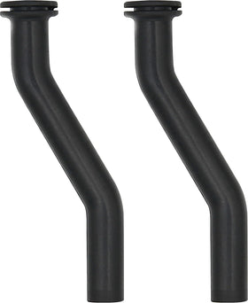 Generic two-pack black vacuum hose for quick lawn mower maintenance