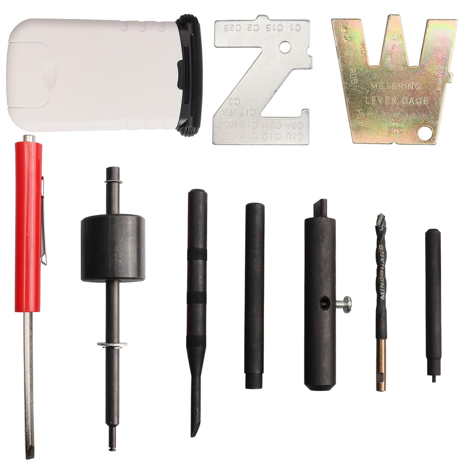 Generic Walbro tool kit front view for precise carburetor repairs