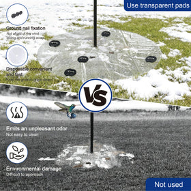 Generic PE round mat stands up to weather for long outdoor use