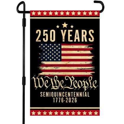 Generic We The People flag 12x18 for outdoor front yard display