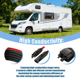Weatherproof ABS inlet demonstrating rugged outdoor use
