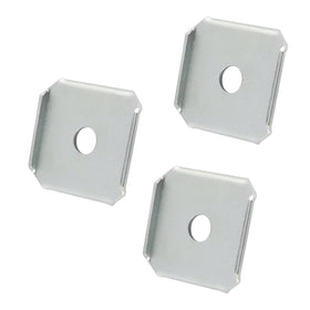 Generic X-Blade dual mulching adapter assembly enhances stability on standard mower blades.