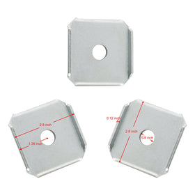 Generic X-Blade dual mulching adapter for better mulching and bagging on commercial mowers.