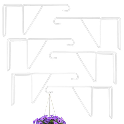 Generic YEXEXINM six-pack fence hooks for hanging planters and decor