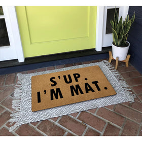 GengDuCJ 24x16 inch doormat sized for standard entryways and easy setup