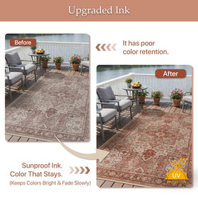 GENIMO anti-slip-back rug keeps secure footing on wood, tile, or concrete.