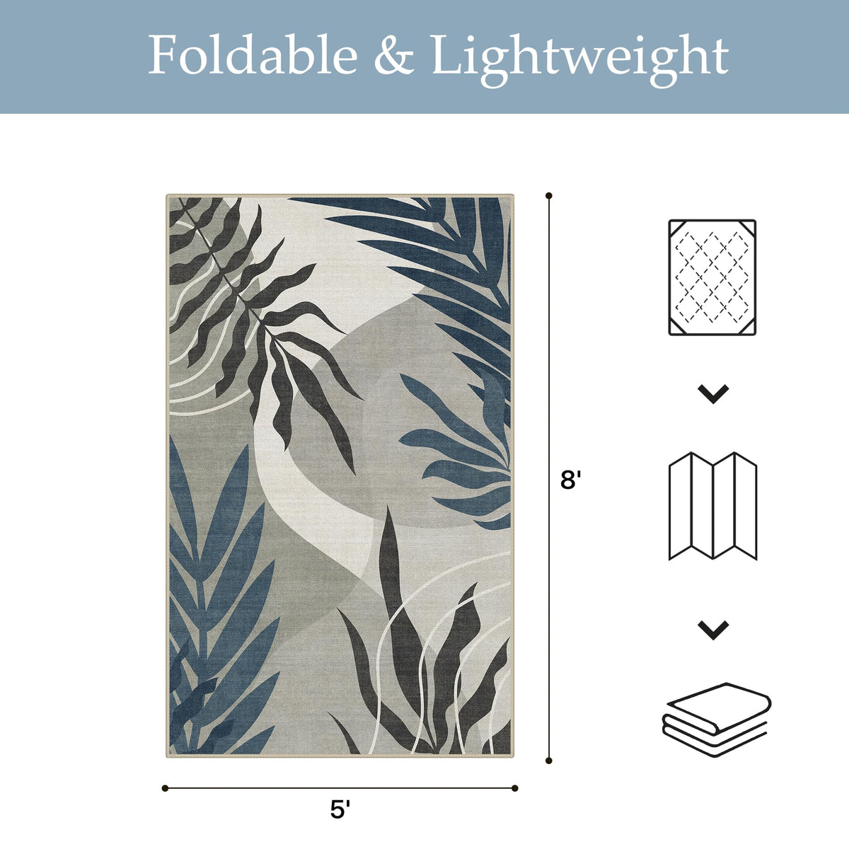 GENIMO indoor-outdoor rug suits high traffic areas with style