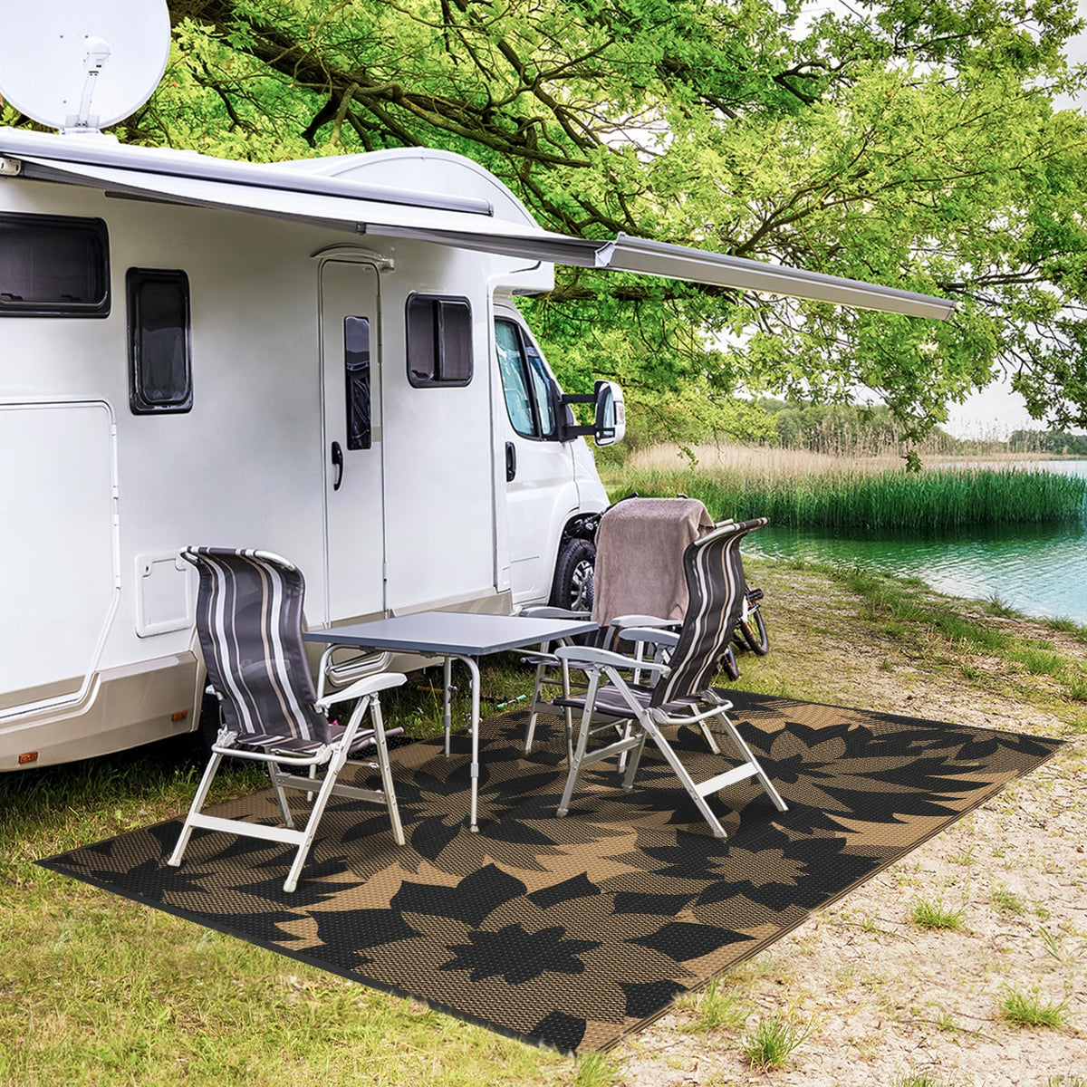 GENIMO easy-clean rug cleans with wipe or hose for fast refresh.