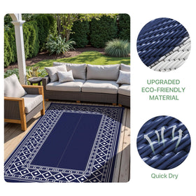 GENIMO foldable rug ships folded to save space during travel.