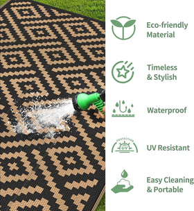 GENIMO reinforced seams for durability in rugged outdoor use.