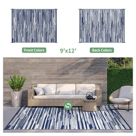 GENIMO outdoor rug shows reversible design for versatile styling and longer lifespan