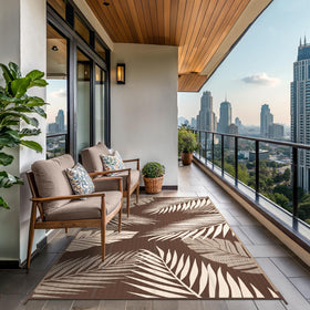 GENIMO UV-coated rug resists fading for long-lasting outdoor color