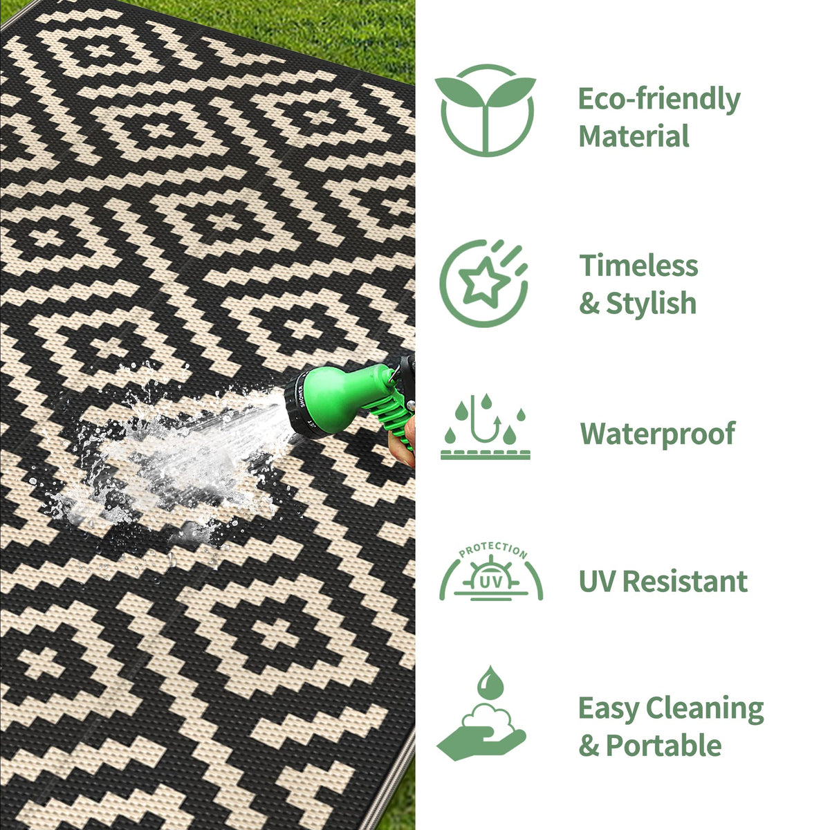 GENIMO quick-dry design with carry bag for easy transport