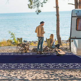 GENIMO colorways offer versatile sizes for decks, porches, and RVs.