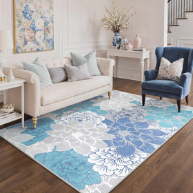 GENIMO waterproof non-slip backing enhances safety on wood and tile floors.
