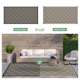 GENIMO weatherproof coating protects rug from heat and moisture
