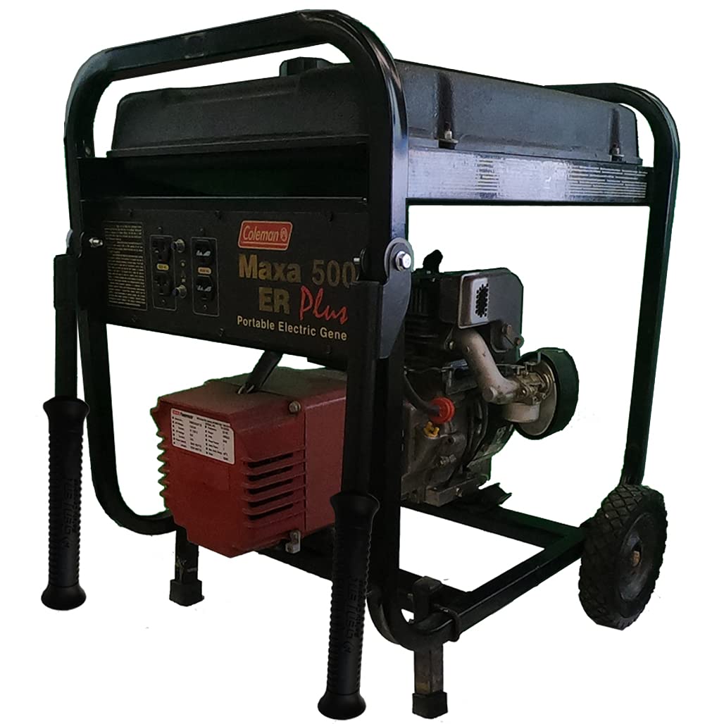 GenTent folding handles on a round frame enable smooth lifting of heavy equipment.