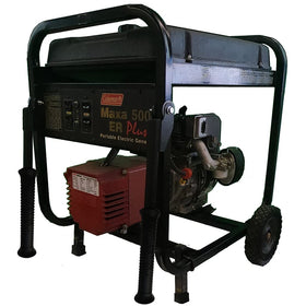 GenTent folding handles on a round frame enable smooth lifting of heavy equipment.